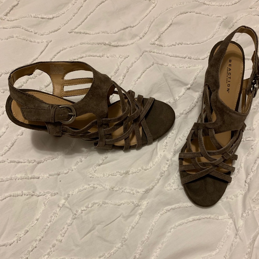 Brown heels